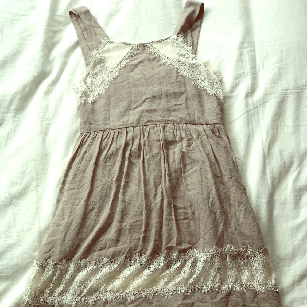 Free People Brown Dress